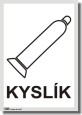 Bezpe�nostn� tabulky - Kysl�k